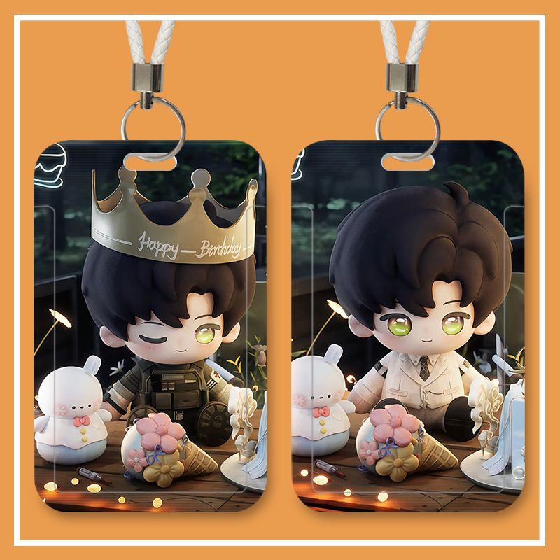 Lanyard Badge Holder - Anime Love and Deepspace ID Card