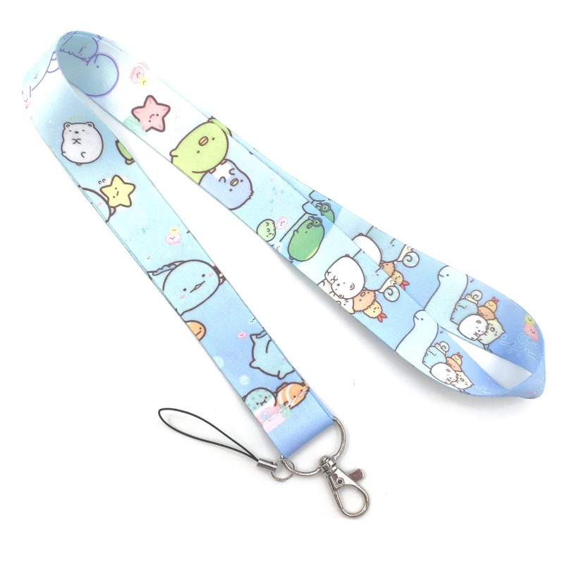 Lanyard Badge Holder - Kawaii Sumikko Gurashi Lanyard Cute Cartoon