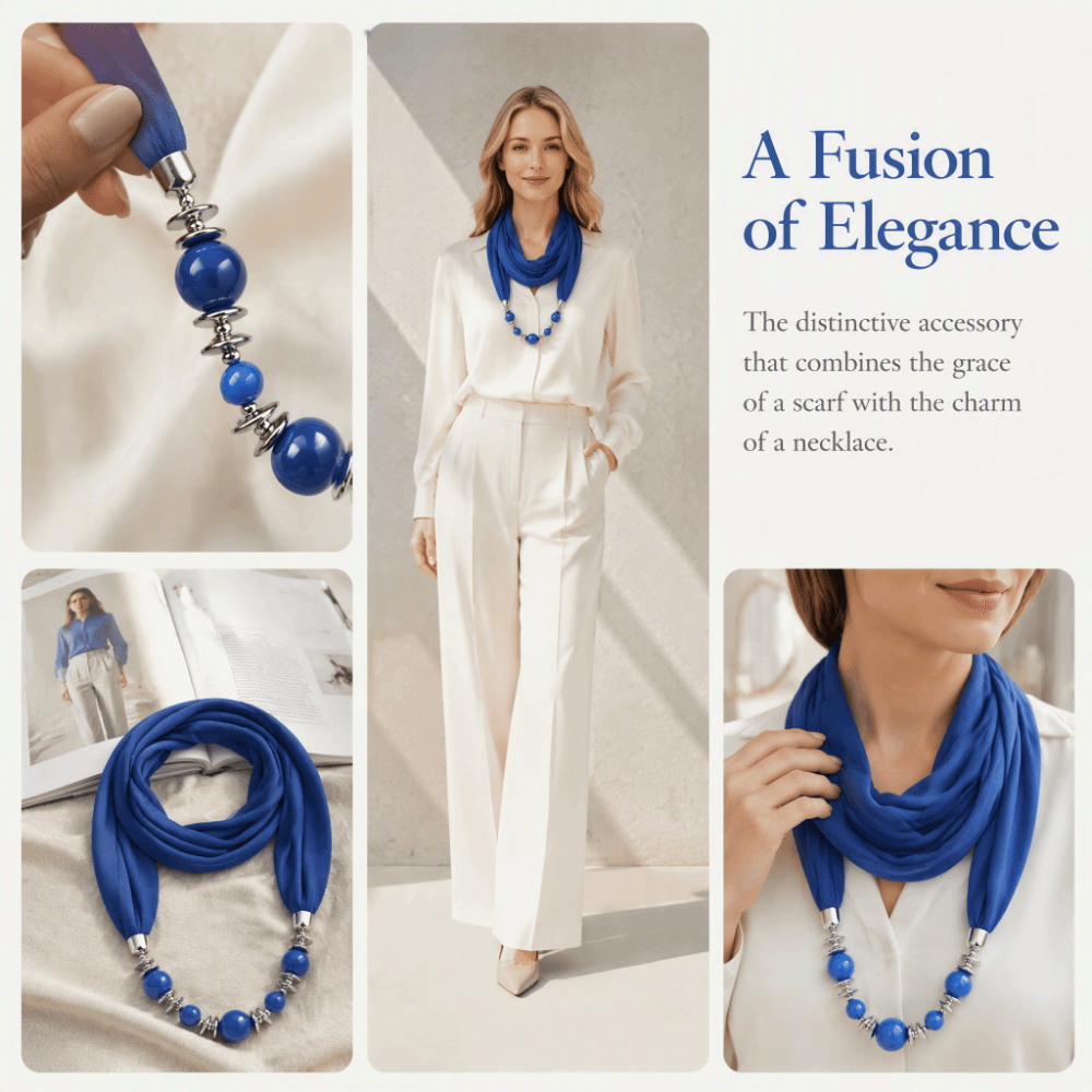 New Chiffon Scarf Beaded Solid - Infinity Scarf Knit review and price