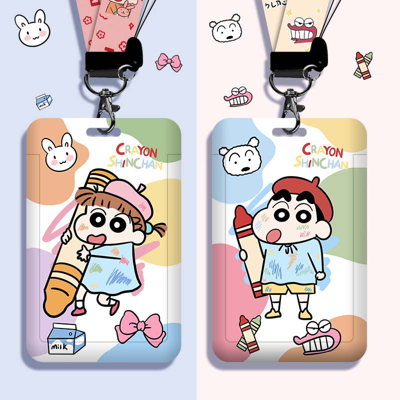 Crayon Shin-chan Series Anime  - Lanyard Badge Holder review and price