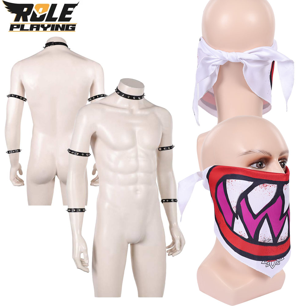 Bowser Cosplay Scarf Mask Brac - Ascot Neck Scarf review and price