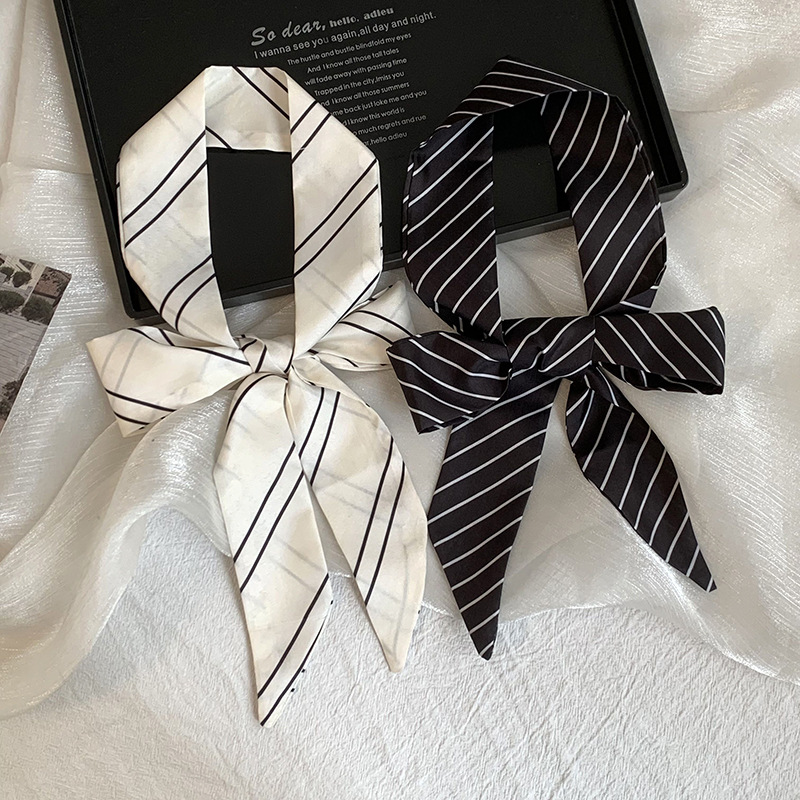 Summer new striped silk scarf  - Silk Tie Striped review and price